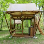 cabane camping Dordogne