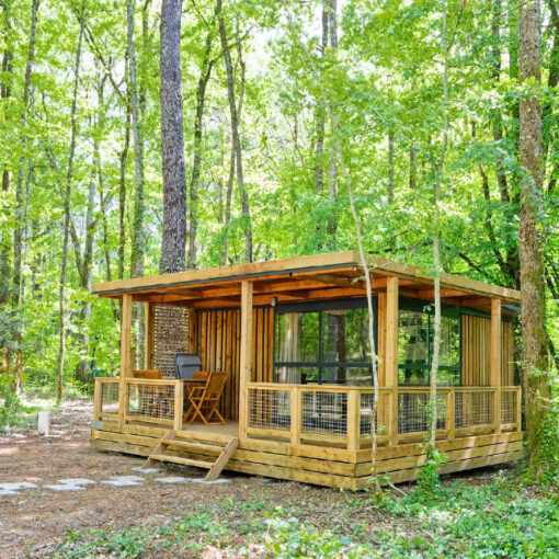 chalet forêt