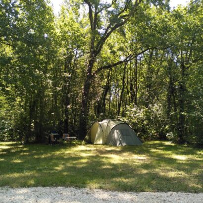 emplacement tente dordogne