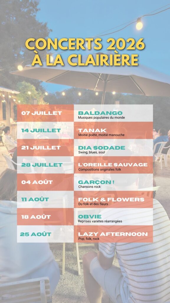 concerts de la clairière